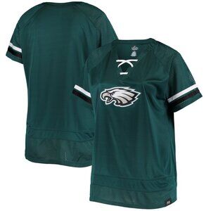Philadelphia Eagles Women Jersey Like T-Shirt